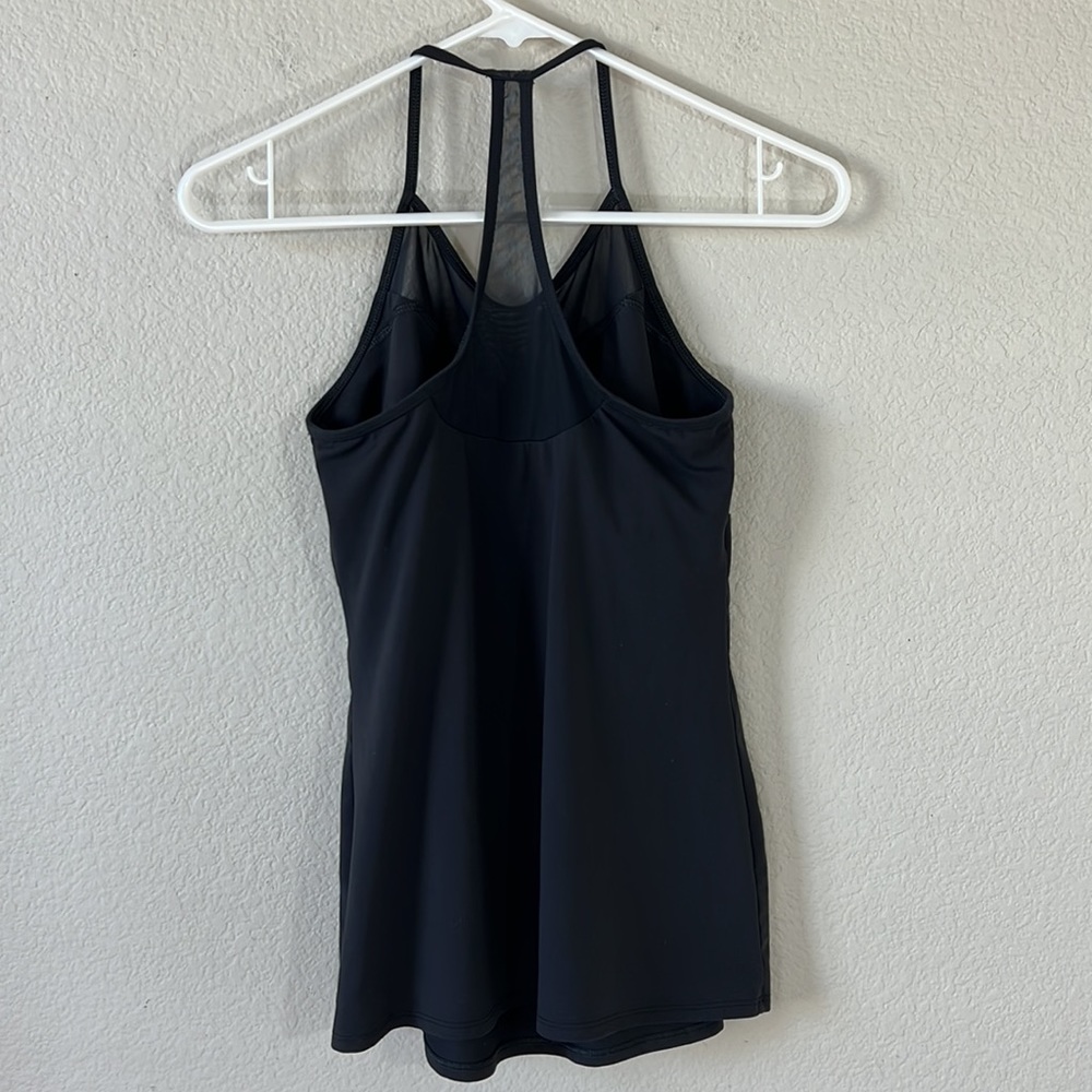 Fabletics Black Mesh Racerback Tank - Picture 6 of 16